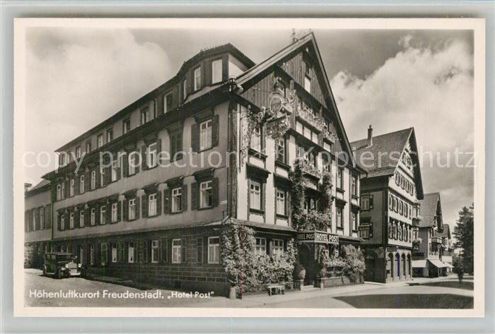 FREUDENSTADT BW Hotel Post Kurort Wintersportplatz im Schwarzwald
