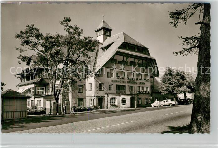 Lamm Kniebis Kurhotel Wintersportplatz Schwarzwaldhochstrasse