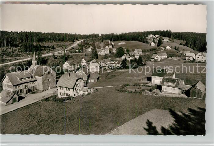 Kniebis Freudenstadt Teilansicht Kurort Wintersportplatz im Schwarzwald