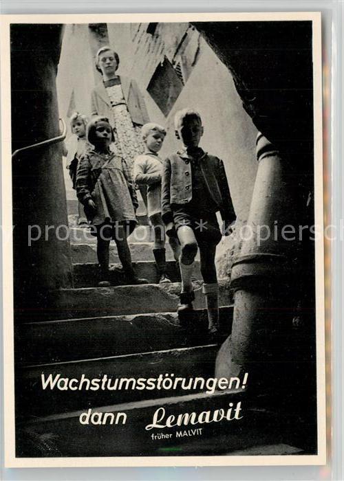 FREUDENSTADT BW Wachstumsstoerungen dann Lemavit Lebertran Werbung Fa. Maltextra