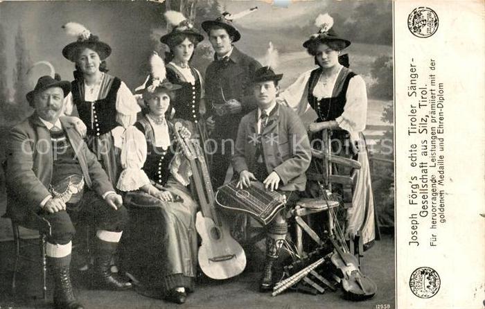 Musikanten Joseph Förg's Tiroler-Sänger-Gesellscha