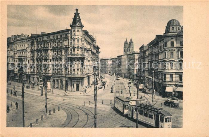Strassenbahn Magdeburg Hasselbachplatz Breiter Weg
