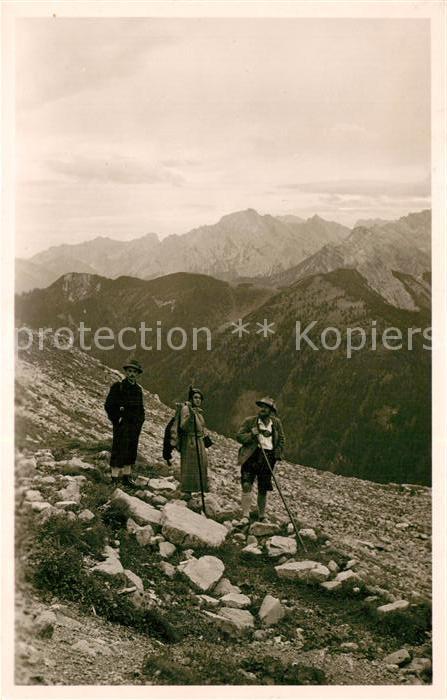 Wandern Wallgau Wanderer