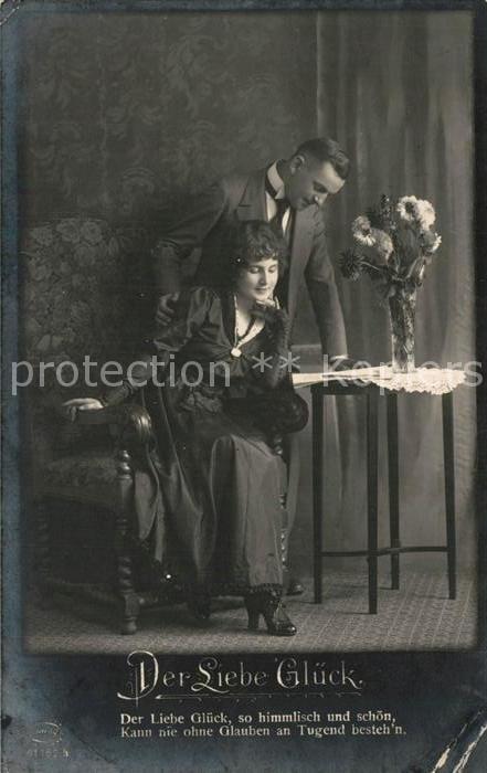 Foto Amag Nr. 61752/5 61752/2 Der Liebe Glück Paar Ve