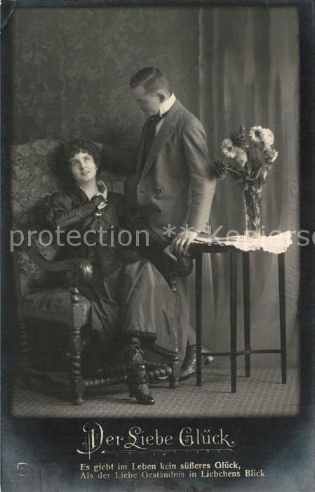 Foto Amag Nr. 61752/2 Der Liebe Glück Paar Vers