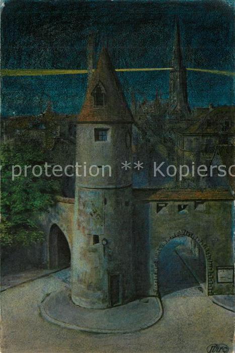 Verlag Wiedemann WIRO Nr. Mülhausen Elsass Bollwerk Mulhouse Basi