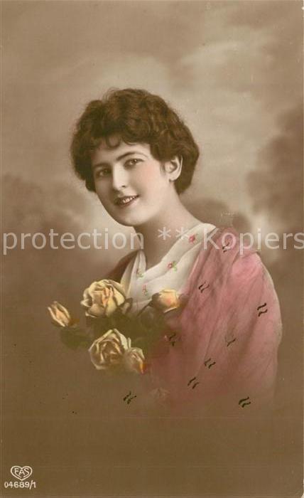 Foto EAS Nr. 04689/1 Frau Rosen