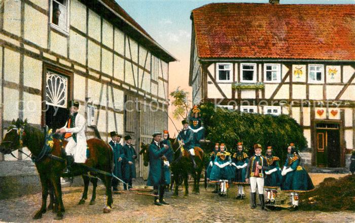 Trachten Hessen Schwälmer Brautwagen