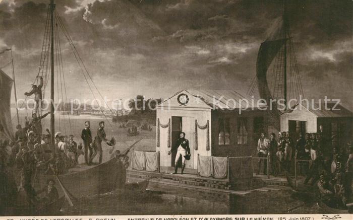 Napoleon Bonaparte Entrevue Alexandre Niemen Musee de Vers