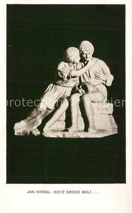 Skulpturen Jan Knebl Kdyz srdce Boli
