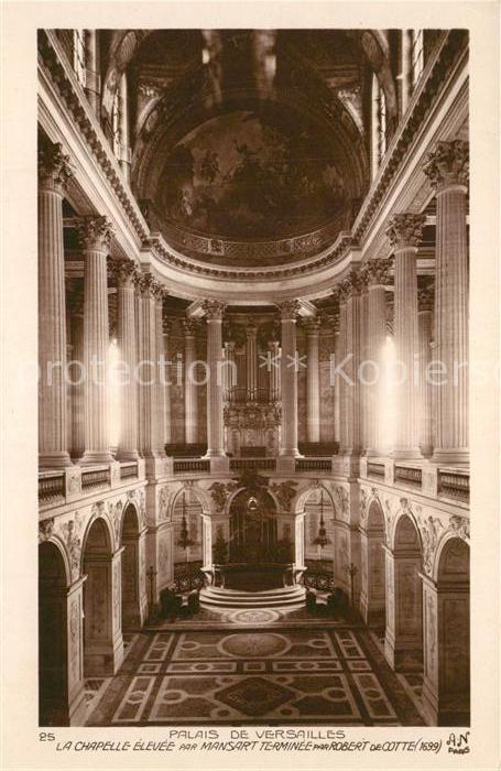 Kirchenorgel Palais de Versailles Chapelle Elevee