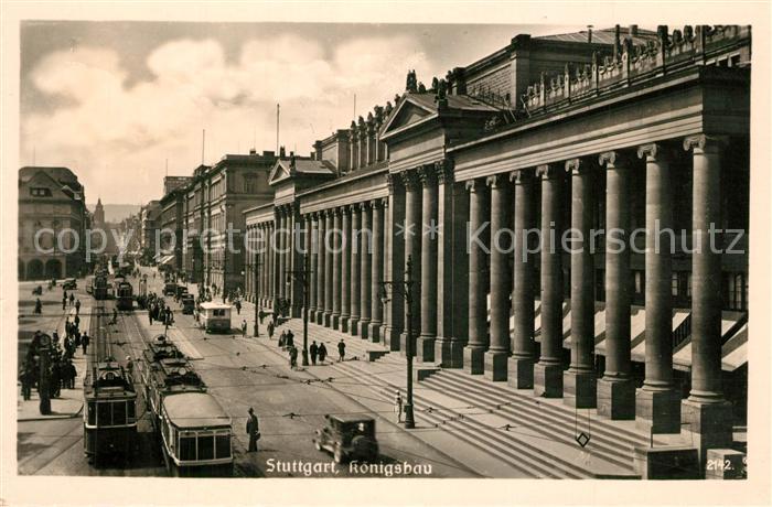 Strassenbahn Stuttgart Königsbau