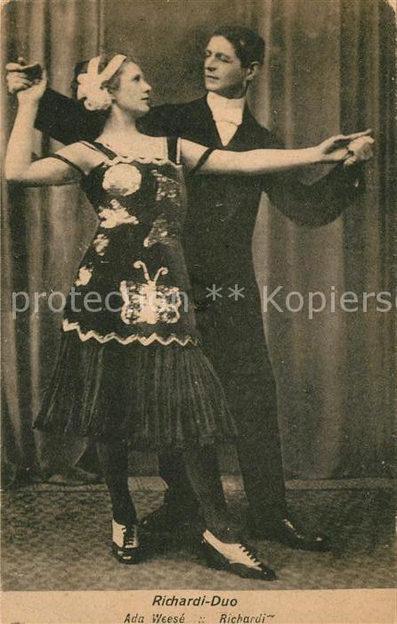 Tanz Taenzer Richardi-Duo Ada Weese