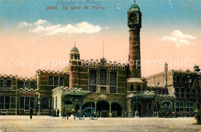 Gand Belgien La Gare Saint Pierre