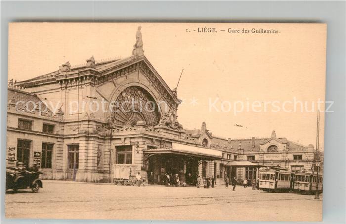 Liege Luettich Gare des Guillemins Tram Bahnhof