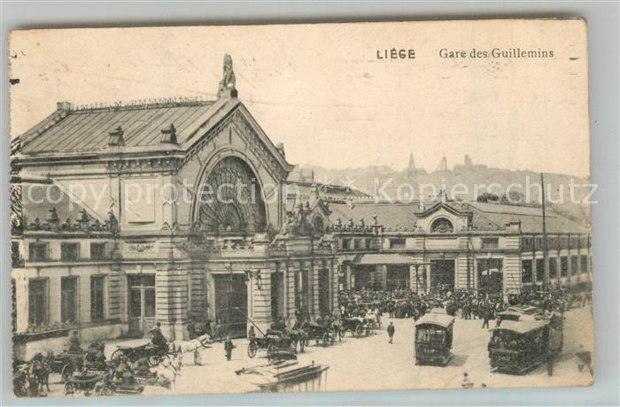Liege Luettich Gare des Guillemins Tram Bahnhof