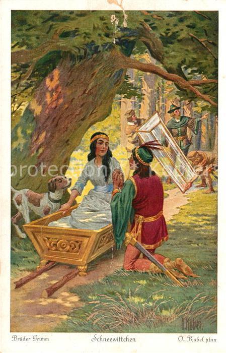 Maerchen Sagen Schneewittchen O. Kubel Nr. 3862 Serie