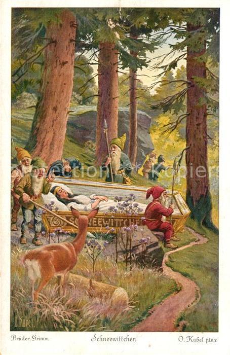 Maerchen Sagen Schneewittchen O. Kubel Nr. 3861 Serie