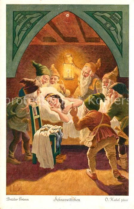 Maerchen Sagen Schneewittchen O. Kubel Nr. 3859 Serie