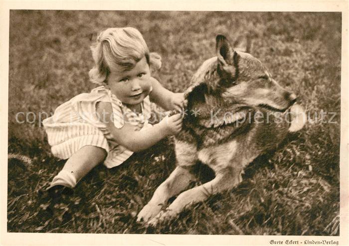 Schaeferhunde Kind Grete Eckert Linden-Verlag