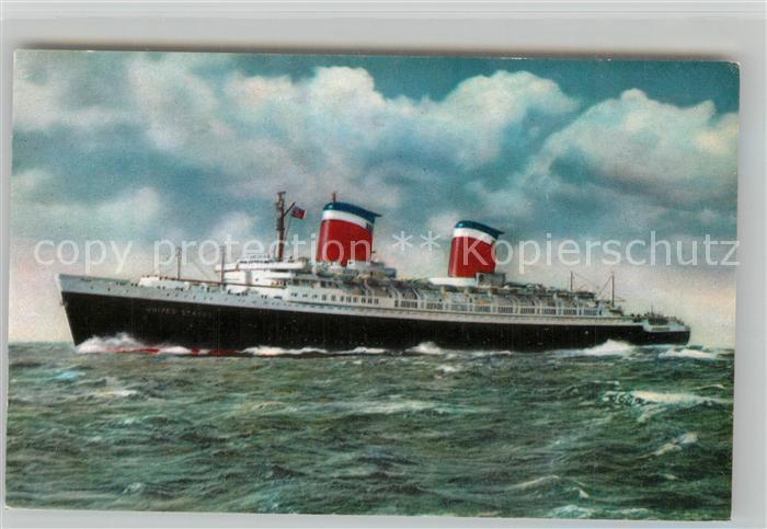 Dampfer Oceanliner S.S. United States