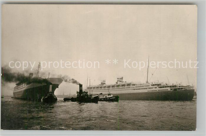 Dampfer Oceanliner S.S. Statendam S.S. Nieuw Amsterdam Holland-Amerika Lijn