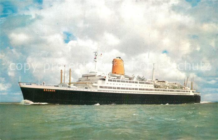 Dampfer Oceanliner Vierschrauben T.S. Bremen