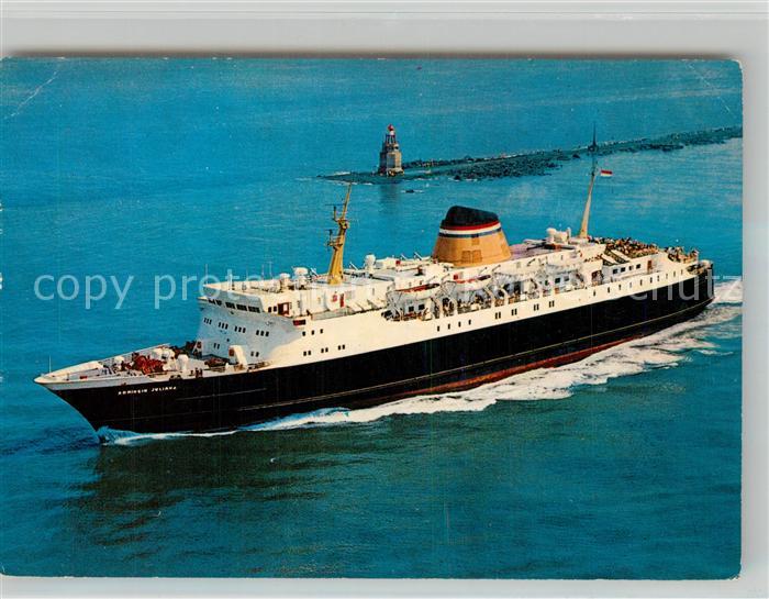 Schiffe Ships Navires M.S. Koningin Juliana