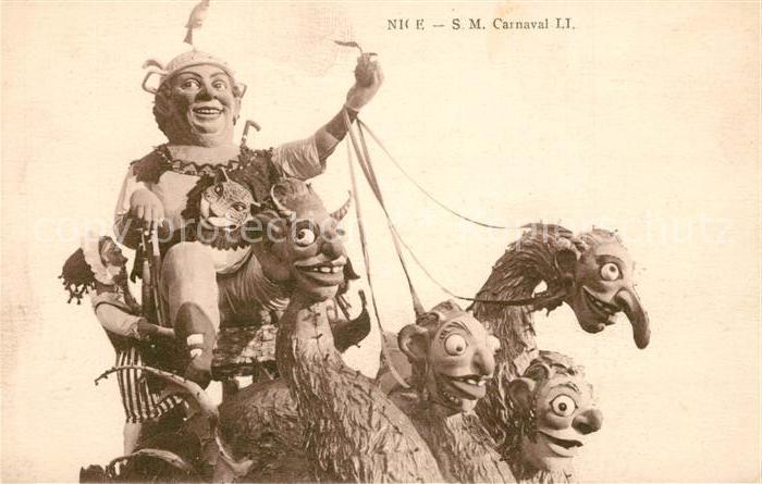 Nice Alpes Maritimes Carnaval Karneval Masken