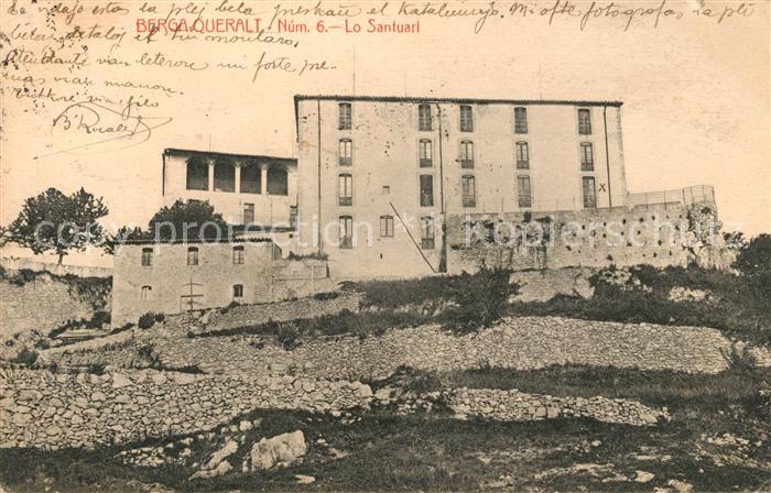 Barcelona Cataluna Santuario de Santa Maria de Queralt