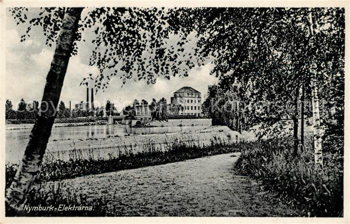 Neuenburg Elbe Nymburk Elektrarny Elektrizitaetswerk