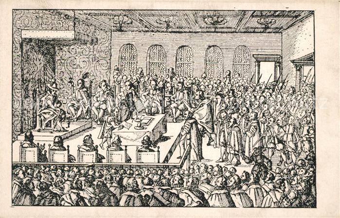 Praha Prahy Prague Soudni tribunal nad ceskymi pany Gerichtshof Gerichtsverhandl