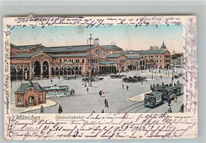 Muenchen Bayern Zentralbahnhof