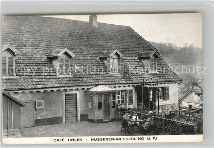 Husseren-Wesserling Cafe Uhlen