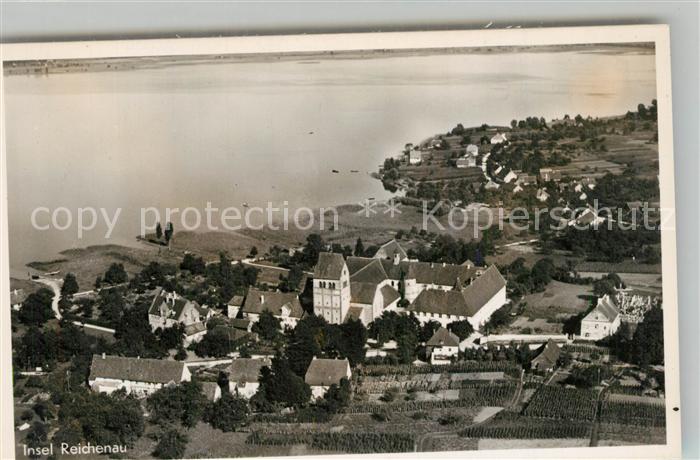 Insel Reichenau Fliegeraufnahme