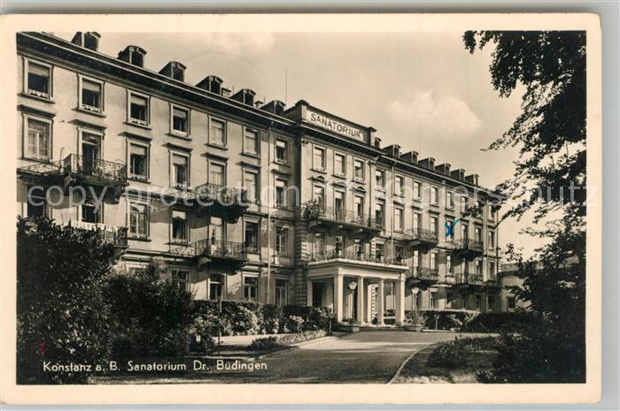Konstanz Bodensee Sanatorium Dr Buedingen