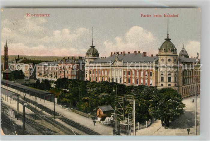 Konstanz Bodensee Partie beim Bahnhof