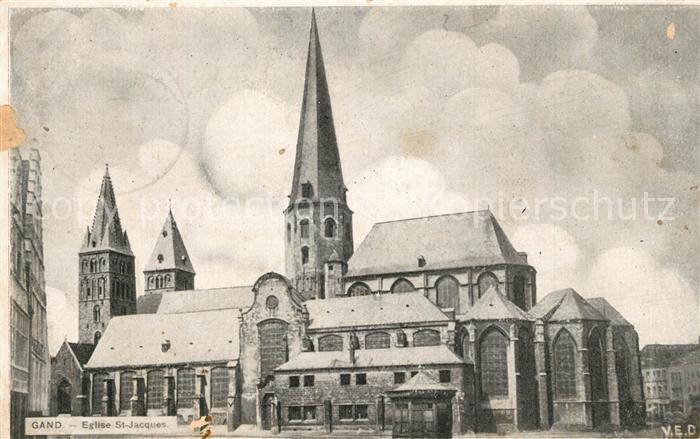 Gand Belgien Eglise Saint Jacques