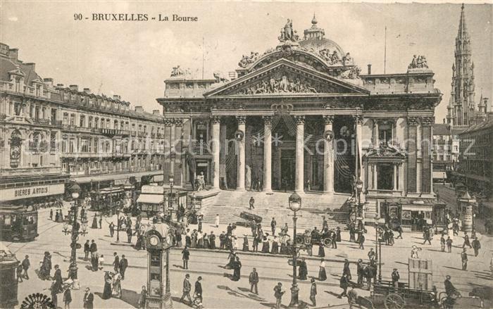 Bruxelles Bruessel La Bourse