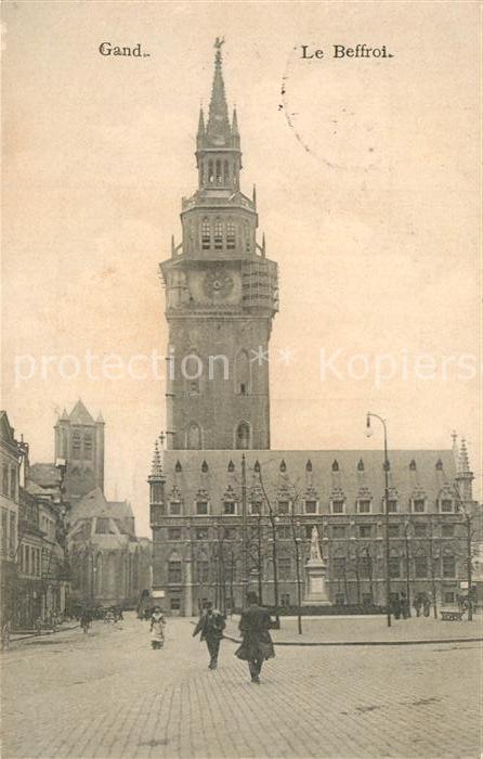 Gand Belgien Le Beffroi Glockenturm