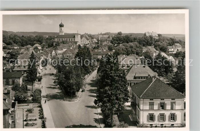 Stockach Baden KONSTANZ BW Panorama Kirche