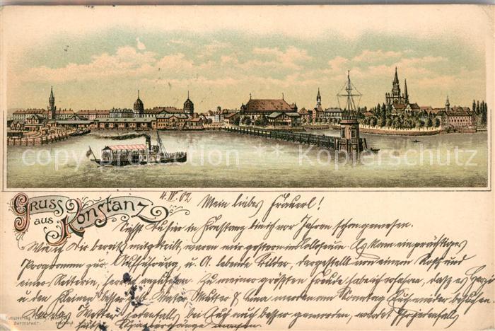 Konstanz Bodensee Panorama