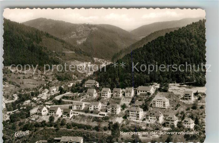 Hornberg Schwarzwald Fliegeraufnahme