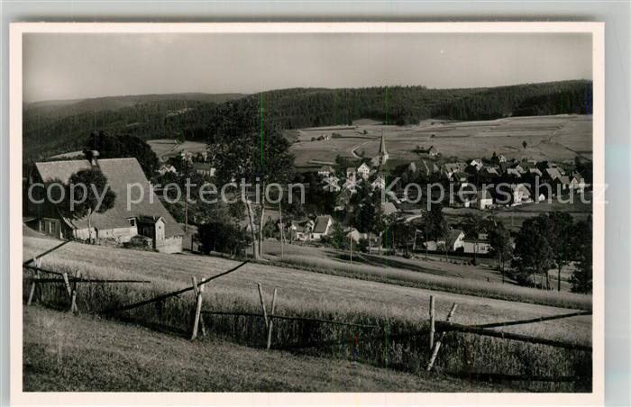 Schonach Schwarzwald Panorama