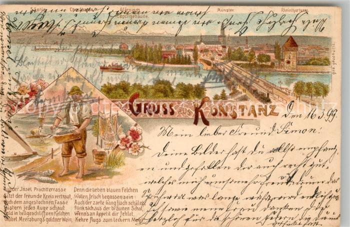 Konstanz Bodensee Saentis Muenster Rheintorturm Gedicht