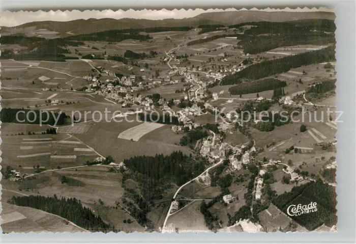 Schonach Schwarzwald Fliegeraufnahme