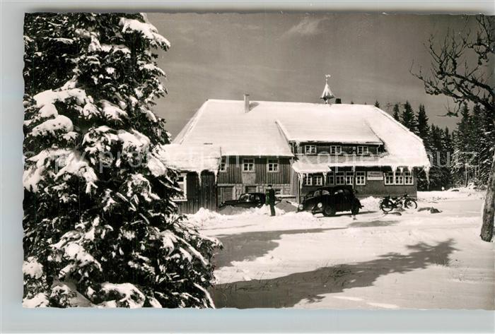 Schonach Schwarzwald Gasthaus Wilhelmshoehe Winter