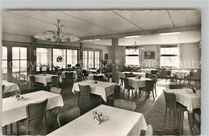 Schonach Schwarzwald Hotel Pension Rebstock Gastraum