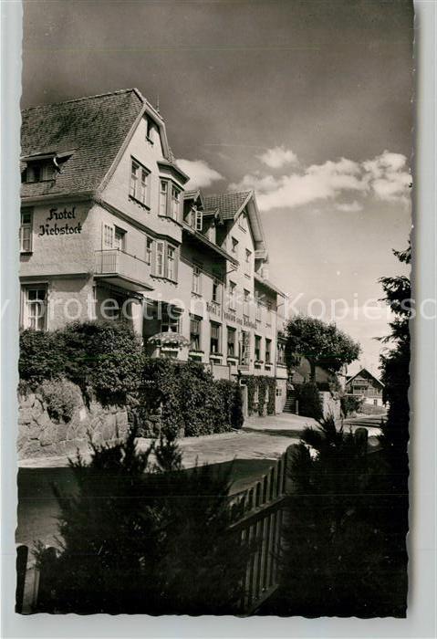 Schonach Schwarzwald Hotel Pension Rebstock