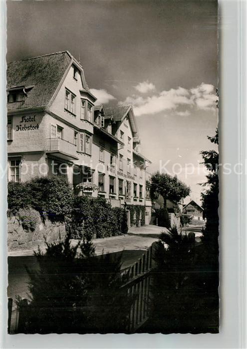 Schonach Schwarzwald Hotel Pension Rebstock